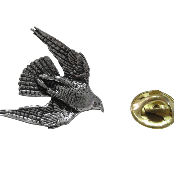 Falcon Bird Lapel Pin - Picture 1 of 2